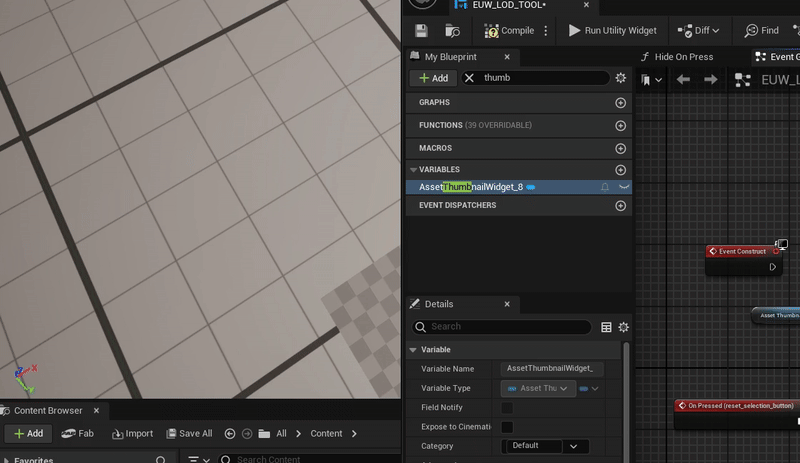 Empty to Default Cube Thumbnail on Construct